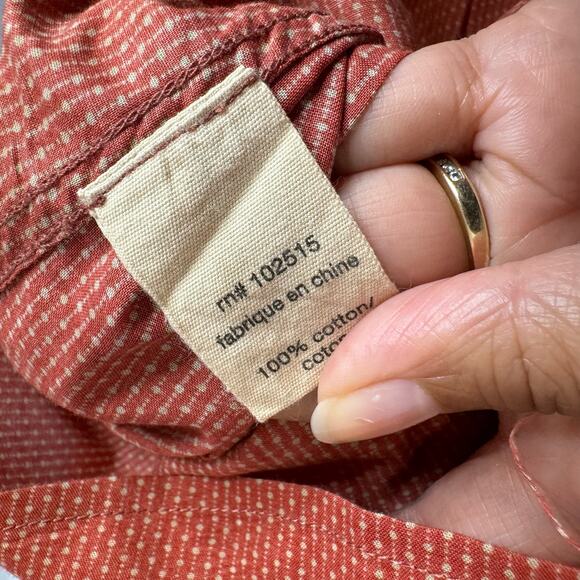 John Varvatos Double Button Chest Pocket Button-Down Shirt Long Sleeve XXL - Picture 9 of 10